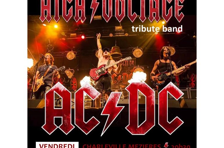 COVER ACDC HIGH/VOLTAGE AU 75 AVENUE FOREST ! 